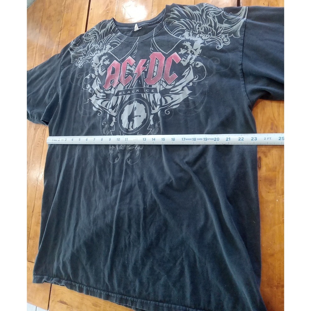 VINTAGE AC / DC BLACK ICE ROCK T-SHIRT SIZE X-Large - Picture 6 of 7